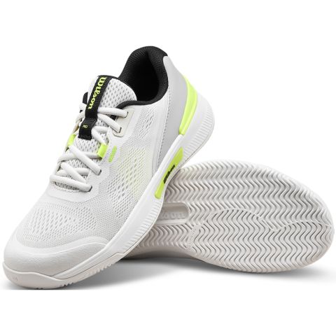 Chaussures Tennis Wilson Intrigue Pro Femme Blanc/Argent