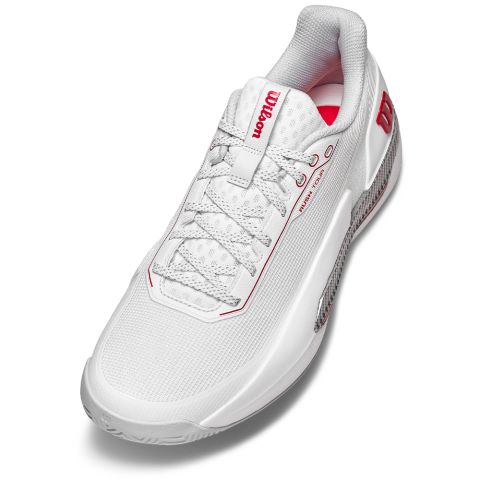Chaussures Tennis Wilson Rush Tour 5 Homme CTC Blanc/Rouge