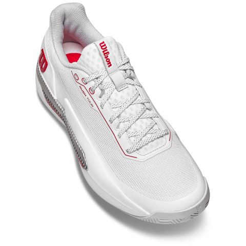 Chaussures Tennis Wilson Rush Tour 5 Homme CTC Blanc/Rouge