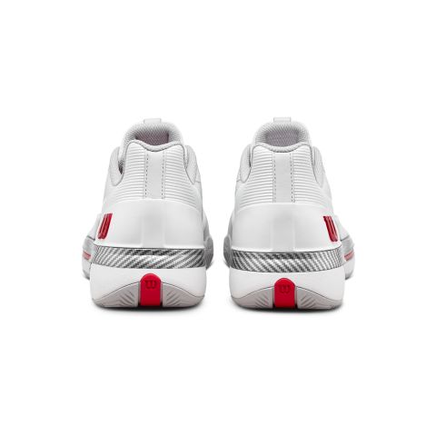 Chaussures Tennis Wilson Rush Tour 5 Homme CTC Blanc/Rouge