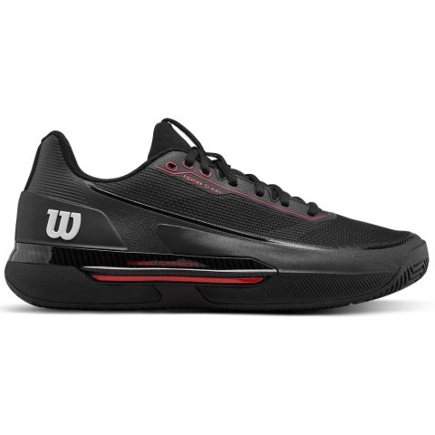 Chaussures Tennis Wilson Rush Tour 5 Homme CTC Noir/Rouge