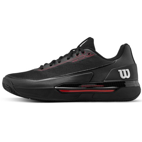 Chaussures Tennis Wilson Rush Tour 5 Homme CTC Noir/Rouge