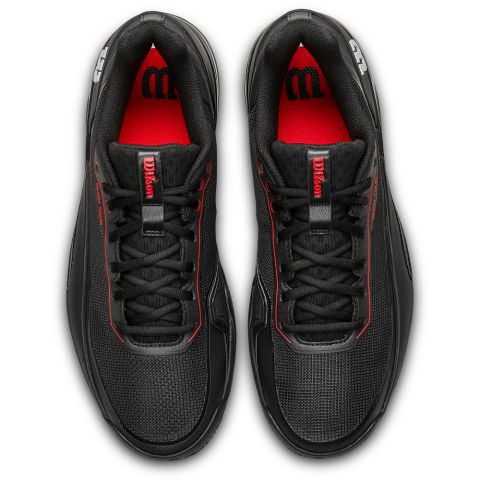Chaussures Tennis Wilson Rush Tour 5 Homme CTC Noir/Rouge