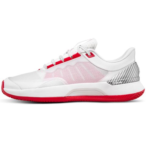 Chaussures Tennis Wilson Intrigue Tour Femme CTC Blanc/Rouge