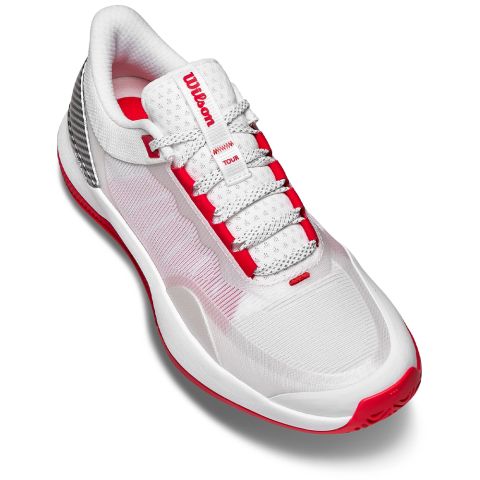 Chaussures Tennis Wilson Intrigue Tour Femme CTC Blanc/Rouge