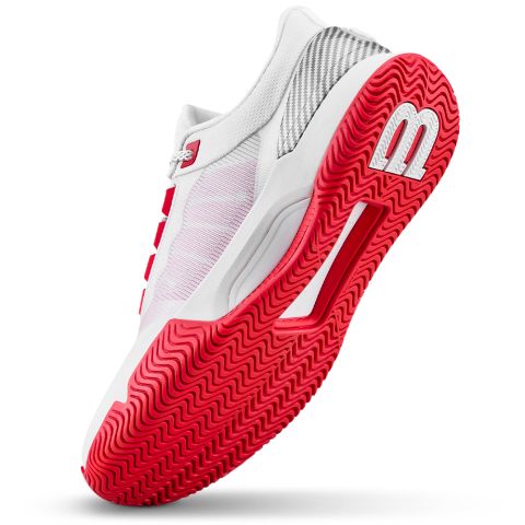 Chaussures Tennis Wilson Intrigue Tour Femme CTC Blanc/Rouge