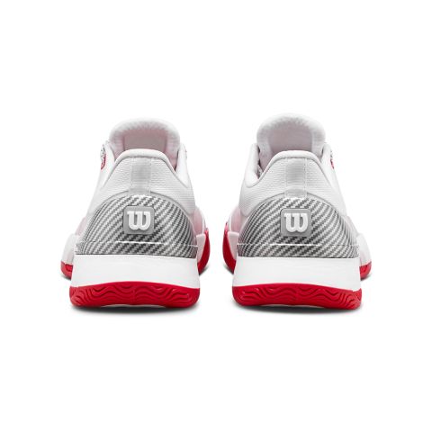 Chaussures Tennis Wilson Intrigue Tour Femme CTC Blanc/Rouge
