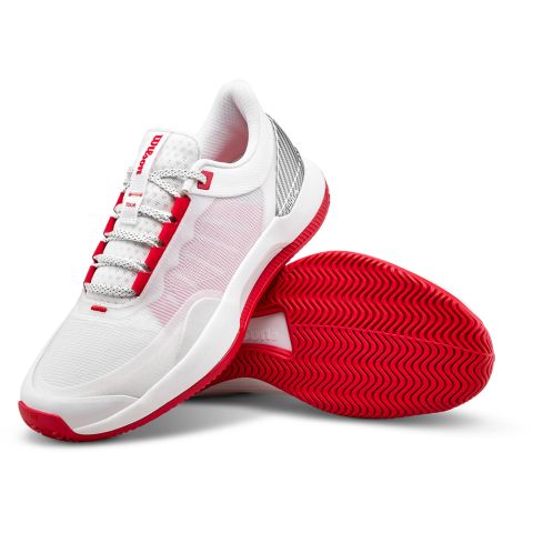 Chaussures Tennis Wilson Intrigue Tour Femme CTC Blanc/Rouge