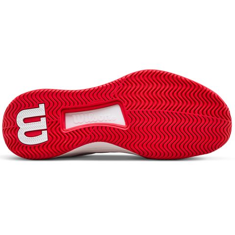 Chaussures Tennis Wilson Intrigue Tour Femme CTC Blanc/Rouge