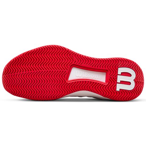 Chaussures Tennis Wilson Intrigue Tour Femme CTC Blanc/Rouge