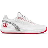 Chaussures Tennis Wilson Rush Pro 5 Homme CTC Blanc/Rouge