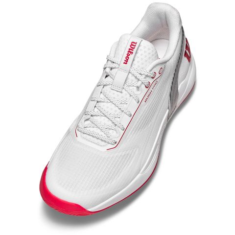 Chaussures Tennis Wilson Rush Pro 5 Homme CTC Blanc/Rouge