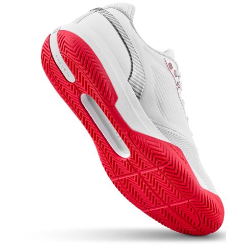 Chaussures Tennis Wilson Rush Pro 5 Homme CTC Blanc/Rouge