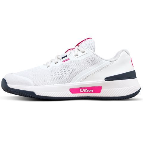 Chaussures Tennis Wilson Intrigue Pro Femme Blanc/Noir/Rose