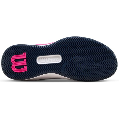 Chaussures Tennis Wilson Intrigue Pro Femme Blanc/Noir/Rose