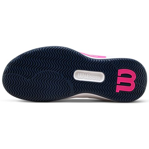 Chaussures Tennis Wilson Intrigue Pro Femme Blanc/Noir/Rose