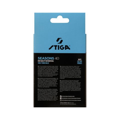 Balles Stiga Seasons 40 Outdoor x12