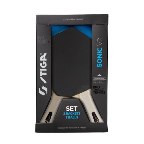 Raquette Tennis de Table Stiga Set Sonic V2