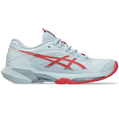 Chaussures Tennis Asics Solution Speed FF 4 Femme Bleu/Orange