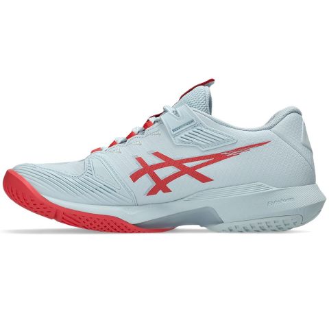 Chaussures Tennis Asics Solution Speed FF 4 Femme Bleu/Orange