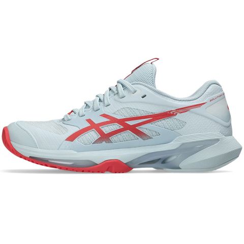 Chaussures Tennis Asics Solution Speed FF 4 Femme Bleu/Orange