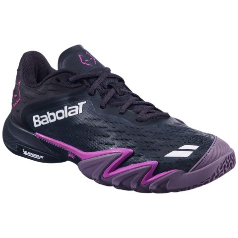 Chaussures Padel Babolat Jet Premura 3 Lebrón Homme Noir/Violet