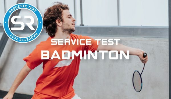 Raquettes test Badminton