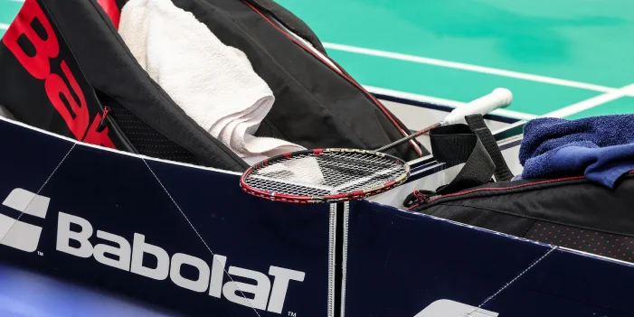 Encart bagagerie badminton Equipement