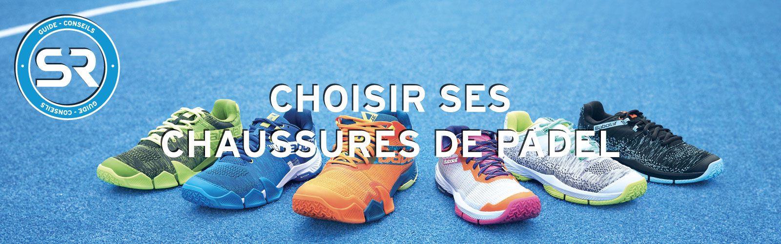 Guide chaussures Padel