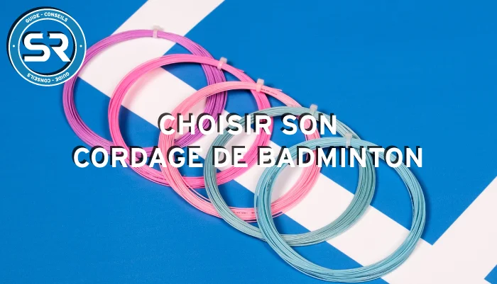 Guide cordage Badminton