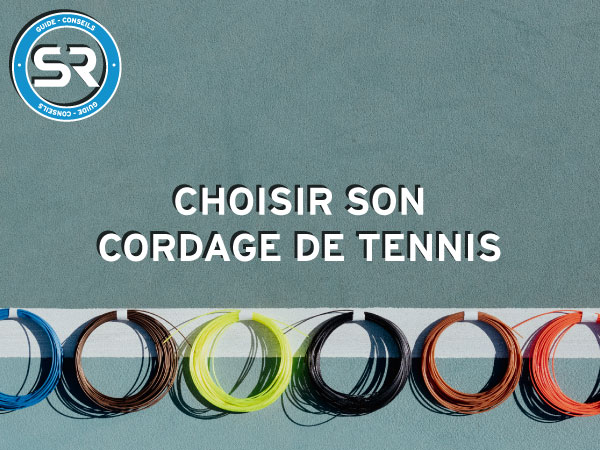 Guide cordage Tennis