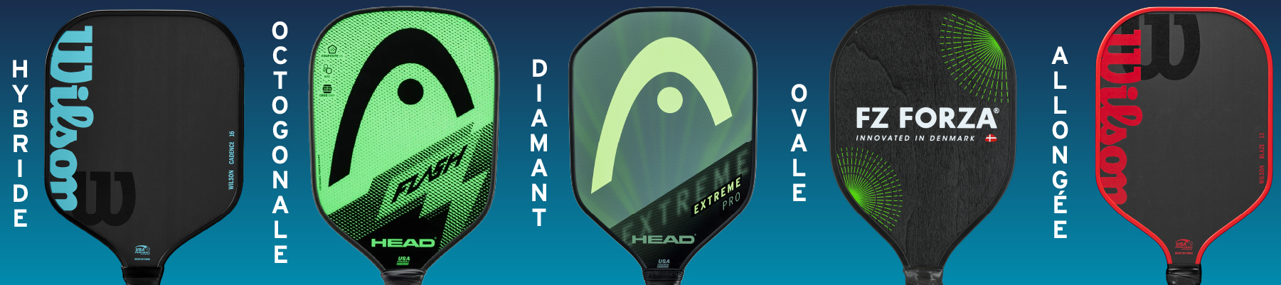 Forme Raquette Pickleball Forme Raquette Pickleball