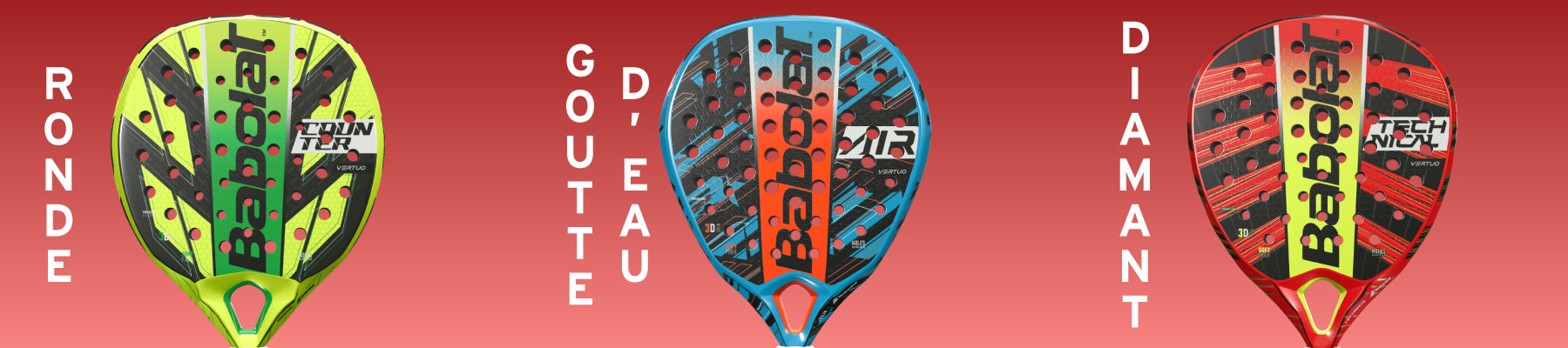 Forme Raquette Padel