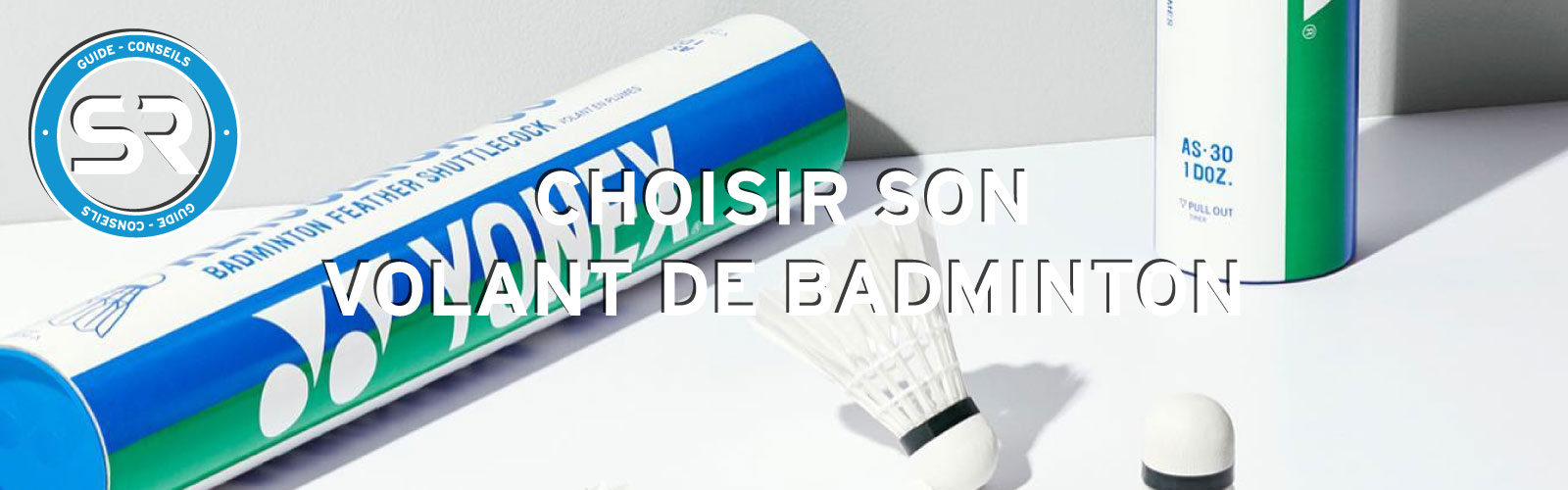 Volants de badminton : plume ou plastique - Toujours le meilleur prix !