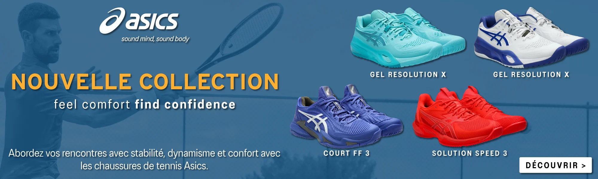 Asics Tennis Juillet 2025