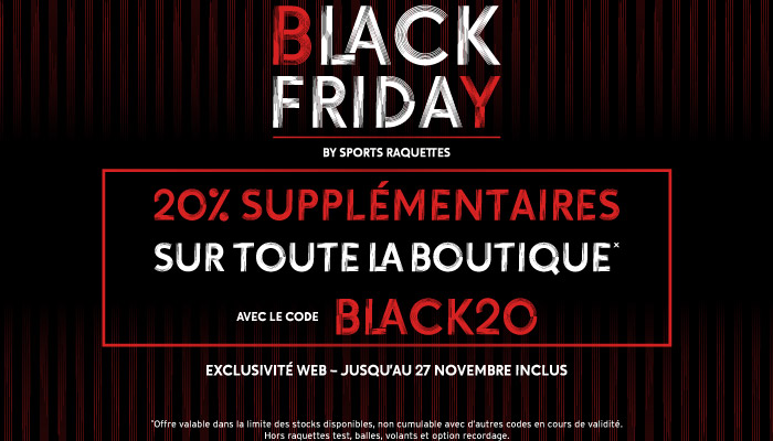 Black Friday Sports Raquettes