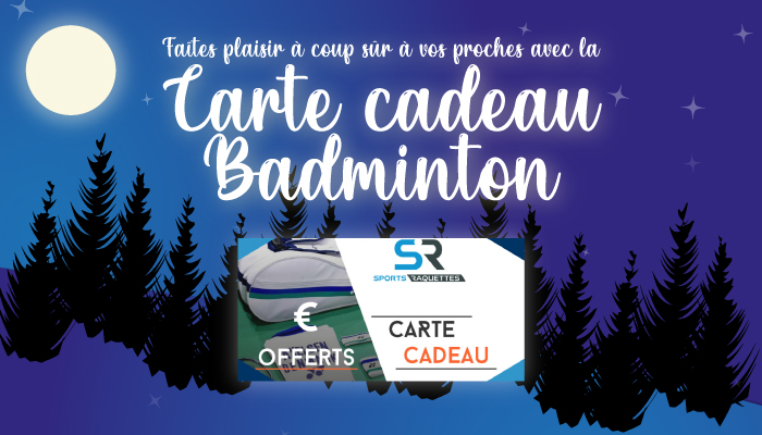 Cartes cadeaux Badminton