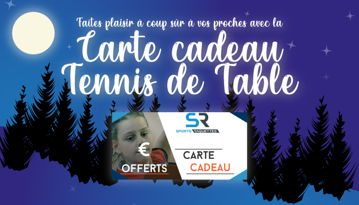 Cartes cadeaux Badminton