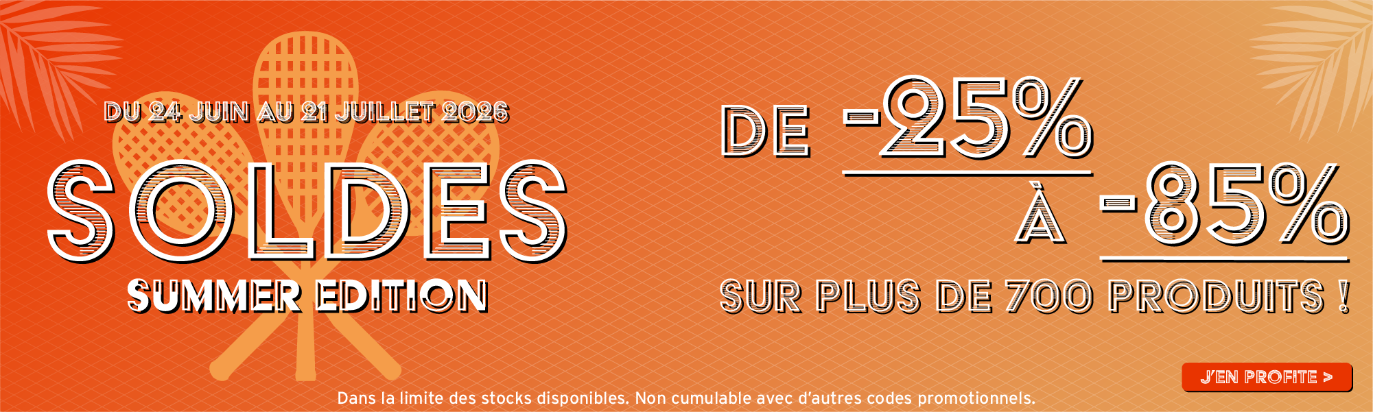 Soldes été 2026