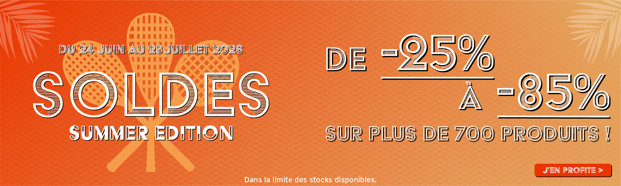 Soldes &eacute;t&eacute; 2026