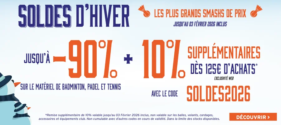 Soldes 2026 Tennis Mobile