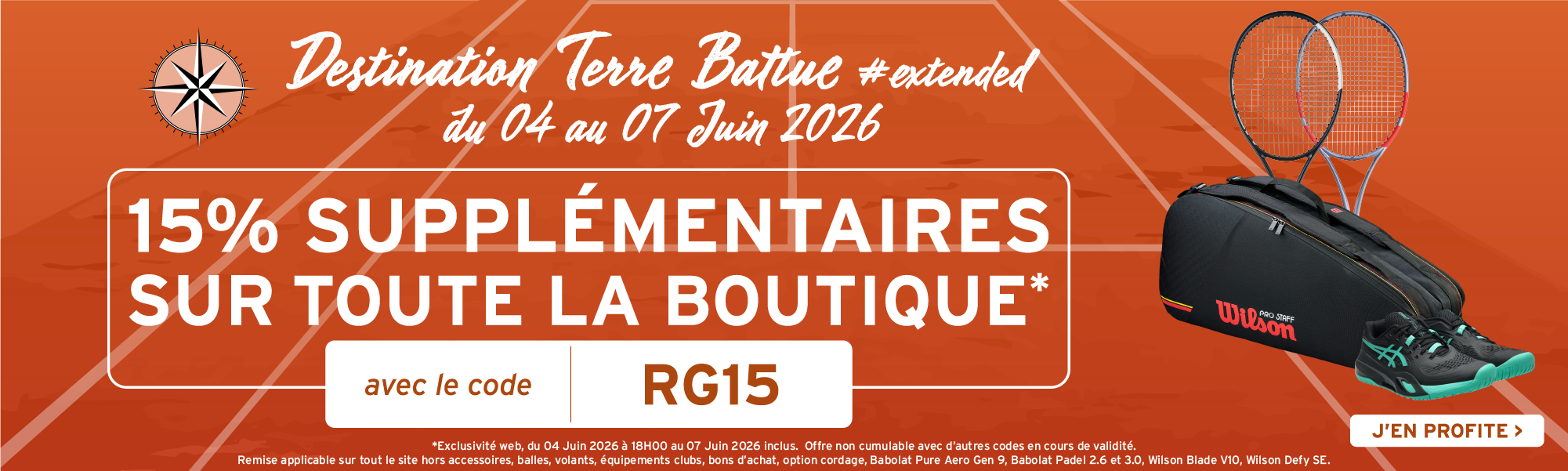 Offre Terre Battue